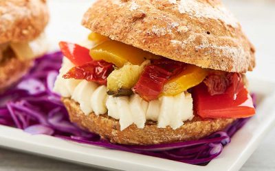 Pane Rusticano con verdure grigliate