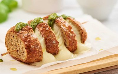 Spiedino svuotafrigo con pane Rusticano